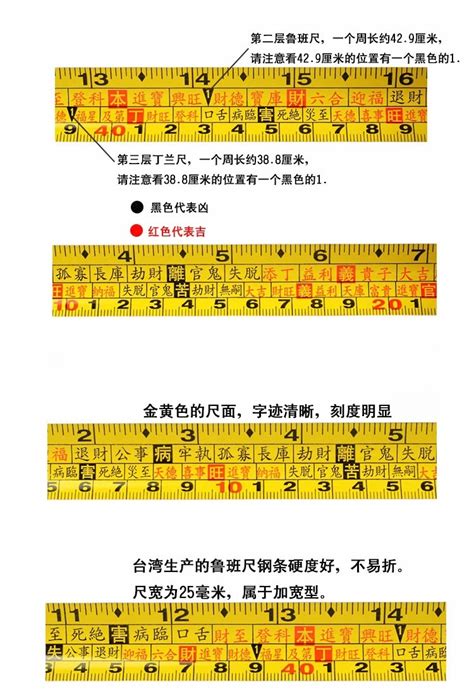 文公尺速查表|鲁班尺速查表,鲁班尺标准尺寸对照表——鲁班尺吉数在线查询